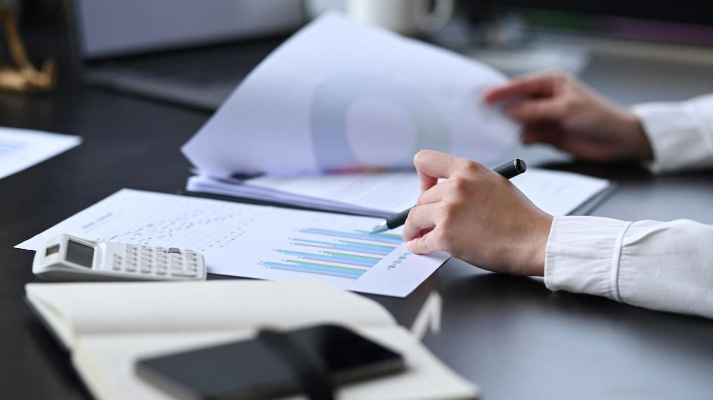 Interface d'analyse SEO montrant des graphiques de performance et métriques de recherche